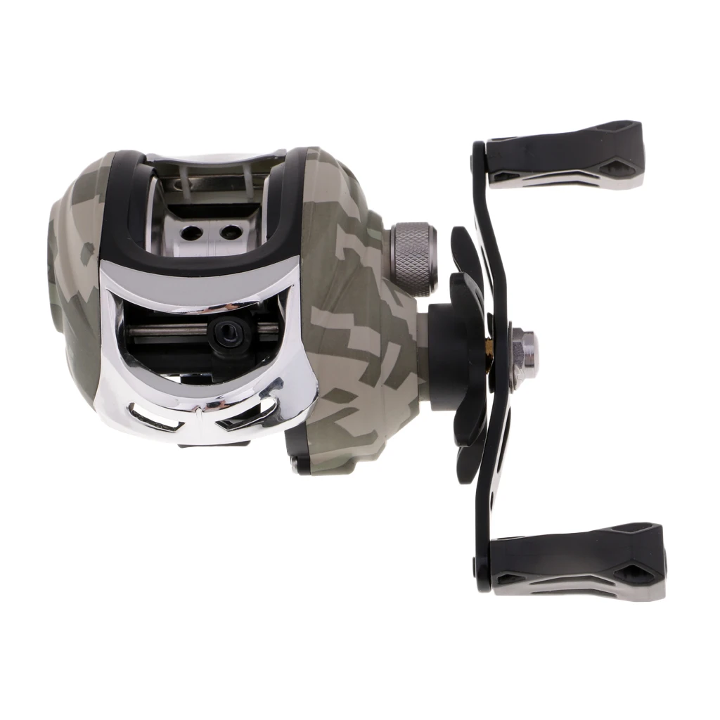 Катушка baitcasing магнитный тормоз 7,3: 1 Baitcaster морской или пресной воды высокотехнологичные инновации Baitcast Катушки