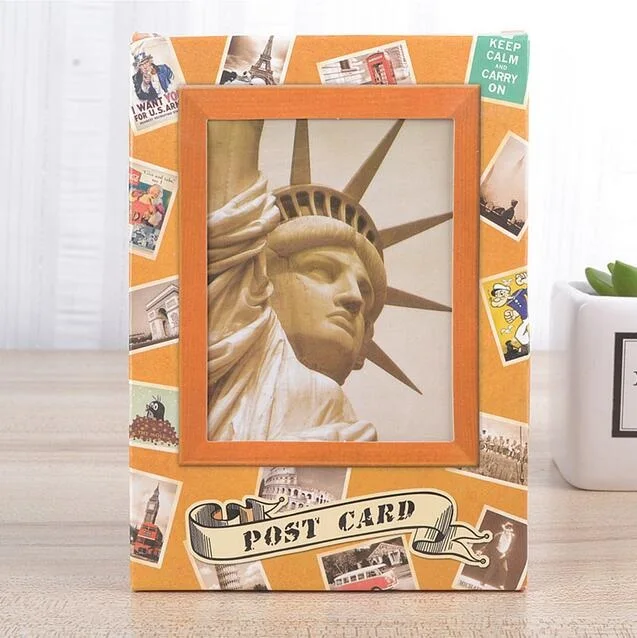 5packs Classical Retro Postcard Five Selection Message card Office School Christmas Festival invitation Romantic wedding card - Цвет: Retro architecture