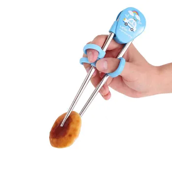 

Early Learning Training Baby Enlightenment Chopsticks Designed Chopsticks for Baby Kids Kitchen Exercise Cute Cartoon Children