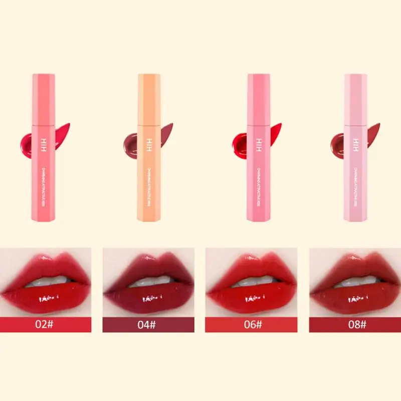 HIH 4 Pcs/Set lip gloss set matte lipgloss liquid lipstick Long lasting lipstick set lip tint lipgloss maquillaje makeup TSLM1 HIH 4 Pcs/Set lip gloss set matte lipgloss liquid lipstick Long lasting lipstick set lip tint lipgloss maquillaje makeup TSLM1