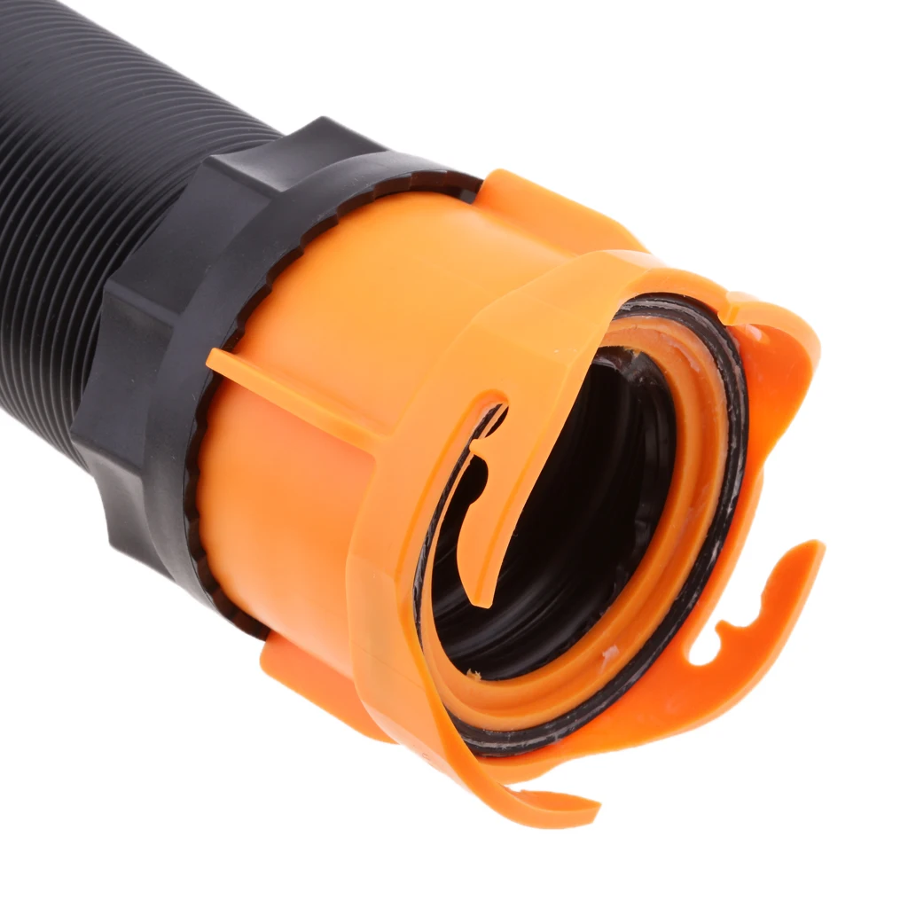 51 Inch Sewer Hose Kit Extension Pipe Swivel Fitting for RV Camper Trailer