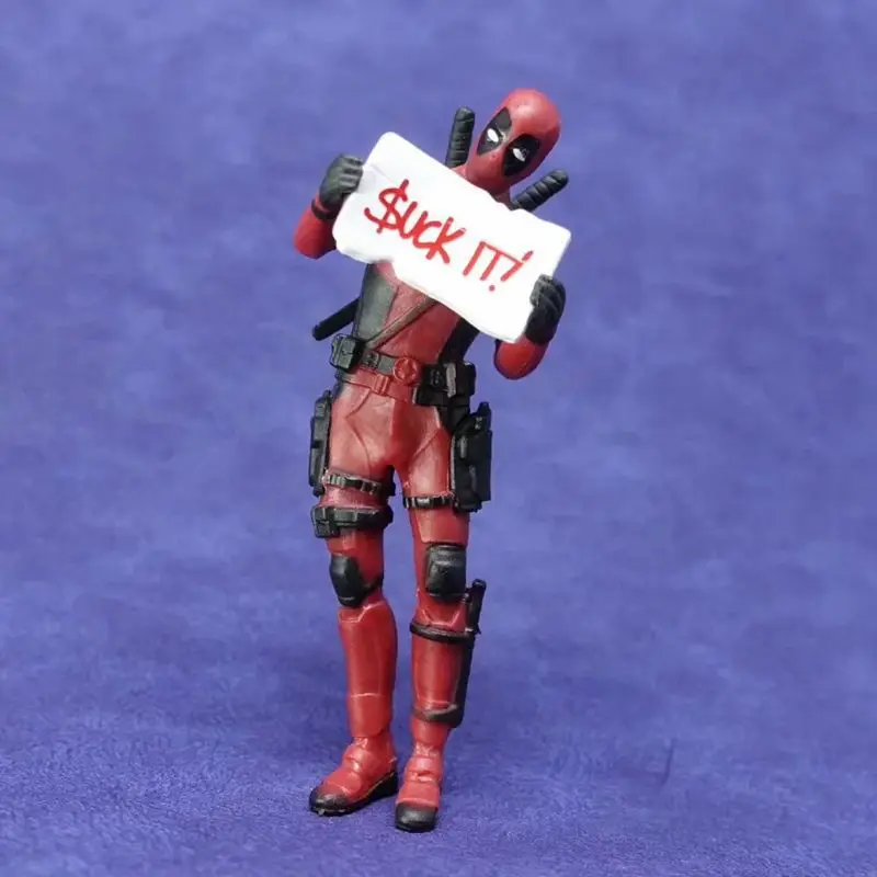 X-men Deadpool Supine табло обзор Deadpool в штучной упаковке Garage Kit