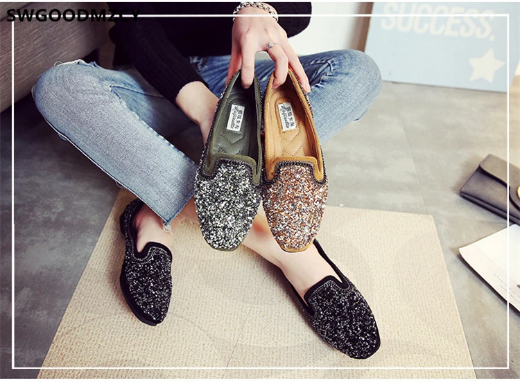 Блестящие туфли; лоферы; женская обувь на плоской подошве; женская модная роскошная дизайнерская обувь для женщин; schuhe damen chaussure femme schoenen vrouw