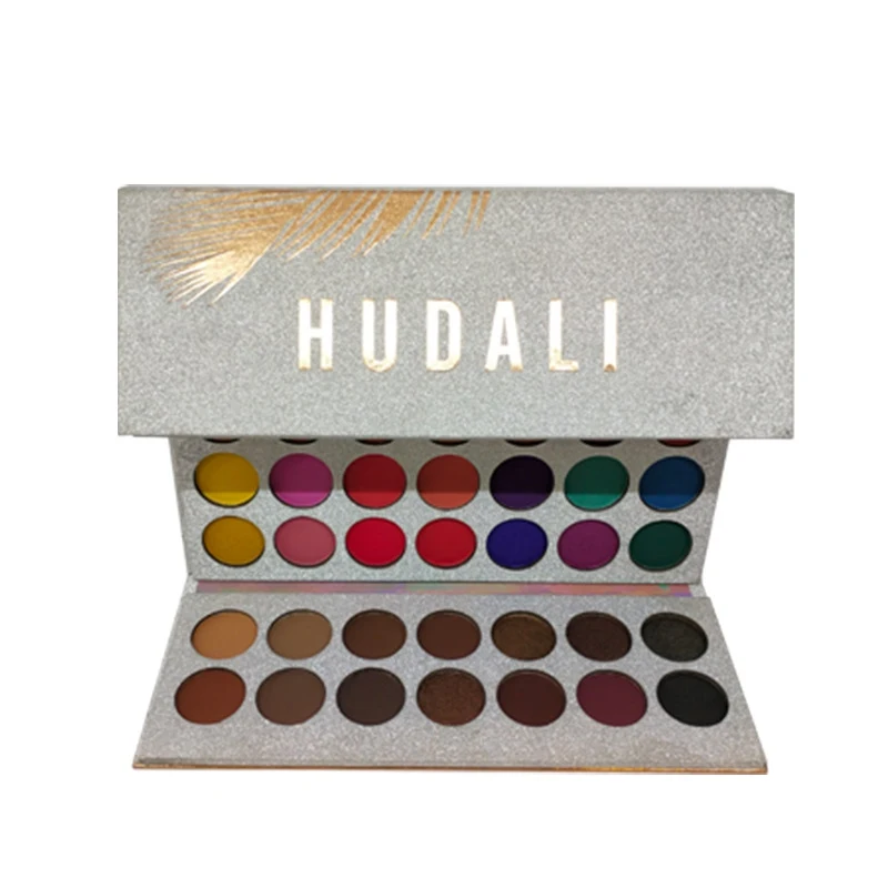 63-цветов блеск матовые тени для век Палитра Водонепроницаемый устойчивый к пятнам длинные стойкие тени для век