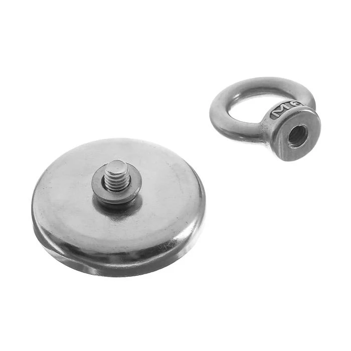  Magnet neodymium Cartage with loop for auto, d: 42 mm. grip 61 kg 5180108 equipment  	Magnets ► Photo 3/5