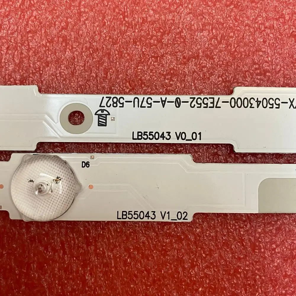 Led para 55puh6400 Tira Retroiluminação 55puk6400 55put4900 55put6400 Ex-55037013 Tpt550j1-qvn03 Ex-55037003-4e565-0-a-565 14 Pçs - Set - Image 6