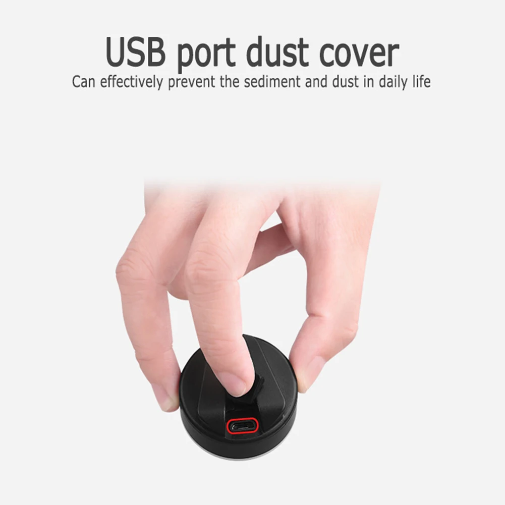 USB Перезаряжаемый велосипедный задний светильник, синий, красный, черный, 5 режимов, рюкзак для шлема, сигнальные огни, ночная безопасность