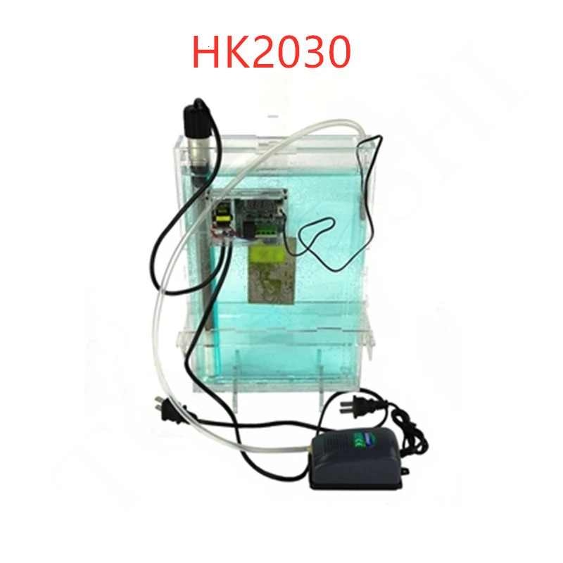 HK2030 HK2735 HK3045 печатная плата машина для травления печатной платы DIY металлическая коррозионная машина 220 В - Цвет: HK2030