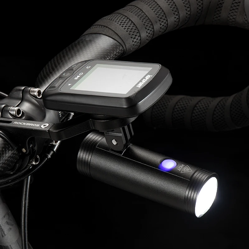 ROCKBROS свет велосипеда USB Перезаряжаемые MTB велосипед Мощность банк фонарик
