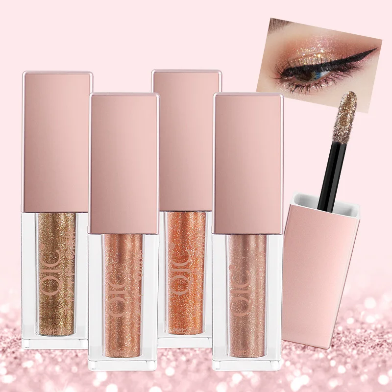 

16 Colors Glitter Shimmer Eyeshadow Makeup Liquid Waterproof Eyeliner Lasting Shiny Matte Eye Shadow Nude Eye Liner Pencil TSLM1