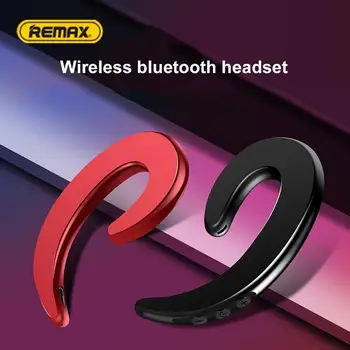 

Y12 1Pc Wireless Bluetooth Bone Conduction Ear-Hook Driver Business Headset Cvc Noise Reduction c Clear Calls Low Distortion