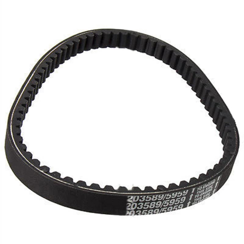 Parts Drive Belt Go Kart Outdoor Sports Black Rubber Pitch Replacement