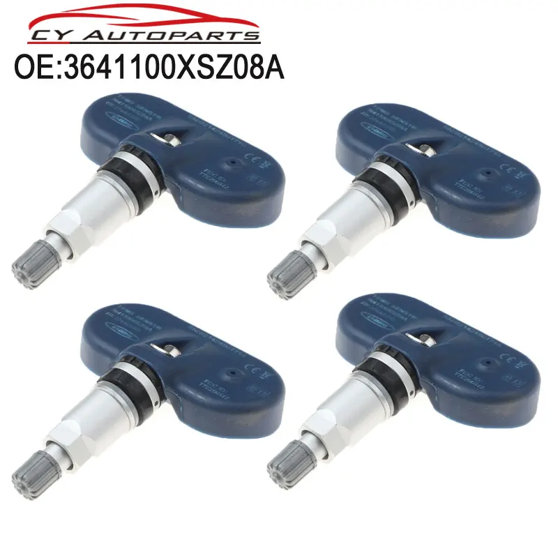 

4 шт. новый высококачественный датчик давления в шинах 3641100XSZ08A TPMS для GREAT WALL HAVAL HOVER 434 МГц 3641100XKU00A