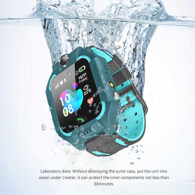 Новые смарт-часы LBS Kid SmartWatch детские часы для детей SOS Вызов локатор трекер анти потеря монитор ребенок подарок