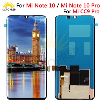 

Original LCD for Xiaomi Mi CC9 Pro CC9Pro LCD Display for Xiaomi M1910F4E Touch Screen Digitizer Screen Assembly for mi note 10