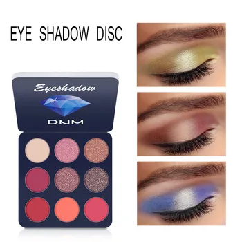 

9 Colors professional Shimmer Matte Eyeshadow Makeup Holographic Nude Glow Pigment Waterproof EyeShadow Long-Lasting Cosmetic