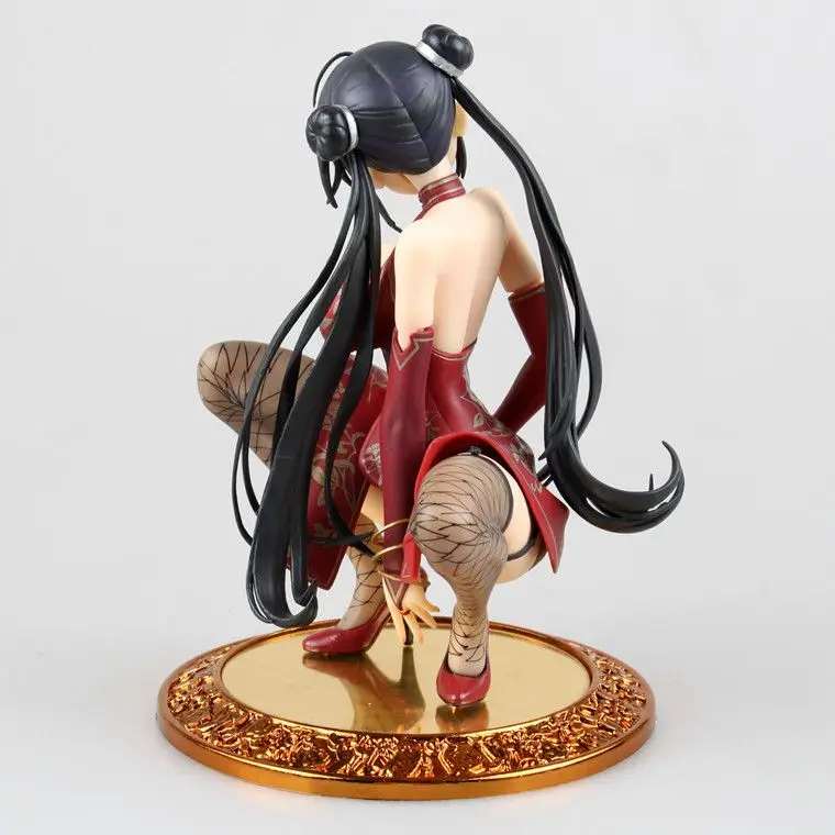 Misaki Kurehito SKYTUBE action figure sexy Cheongsam maiden ren white black 3styles model decoration pvc collection figurine toy (5)