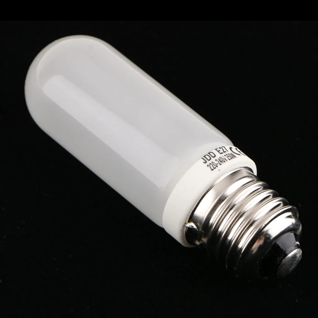 JDD Type E27 250W Tube Lamp Bulb 220V-240V Photography Flash Modeling Light JDD Type E27 250W Tube Lamp Bulb 220V-240V Photography Flash Modeling Light
