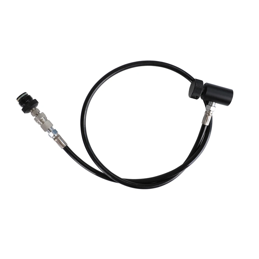 

New paintball Accessories Remote Hose Straight Line 36" with slide check With Quick Disconnect