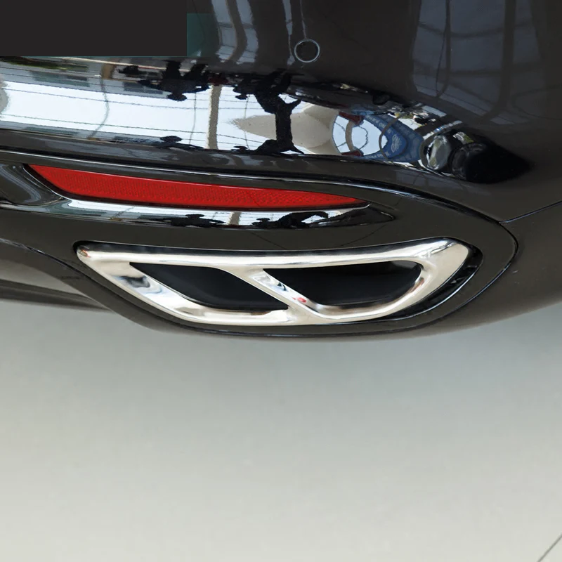Автомобильный Стайлинг для Ford Mondeo Fusion Sedan 2014 2019 хвостовые накладки на горло из