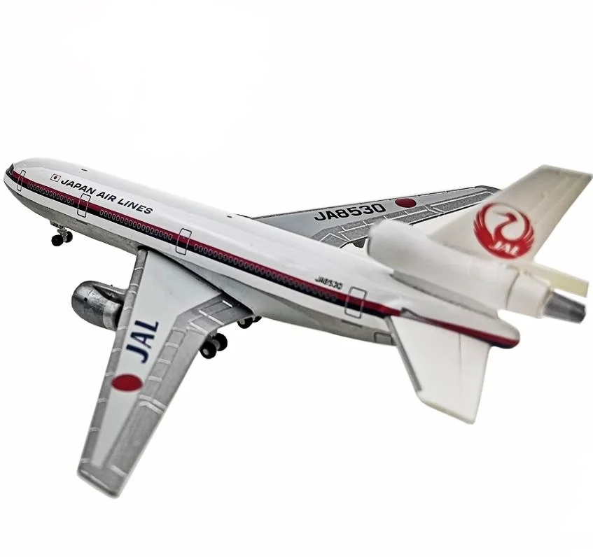 1:400 JAPAN AIR LINES McDonnell Douglas DC-10-40 Passenger Plane Diecast Model 
