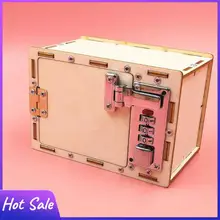 비밀 번호 상자 DIY 어린이 과학 학교 프로젝트 실험 키트 소년 물리 재미 장난감 발명 혁신 교육 완구