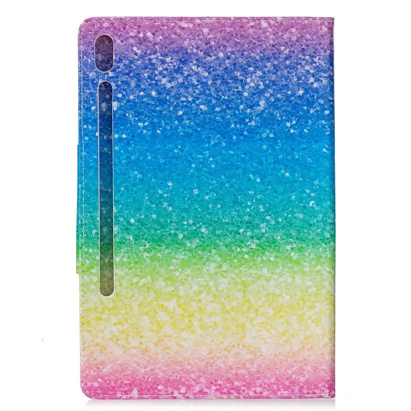 Чехол с рисунком для samsung Galaxy Tab S6, 10,5, SM-T860, SM-T865, T860,, 10,5 дюймов, умный чехол, чехол для планшета, откидная подставка, чехол+ подарок