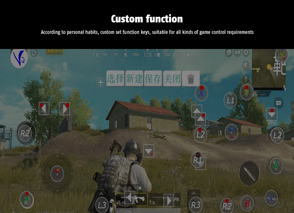 Ipega PG-9129 геймпад триггер Pubg управление ler мобильный джойстик для телефона Android iPhone игровой коврик консоль управление ПК ручка