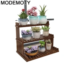 

Suporte Flores Escalera Decorativa Madera Indoor Pot Varanda Plant For Outdoor Stojak Na Kwiaty Shelf Dekoration Flower Stand
