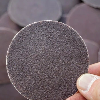 

25Pcs 3\\\\\\\\\\\\\\'\\\\\\\\\\\\\\' Sanding Disc Paper Hook Loop Sander Pad R Type 80 Grit Polishing DIY