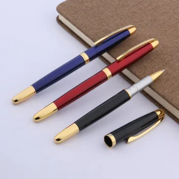 

ChouXiongLuWei Quality metal color golden red black blue Rollerball Pen