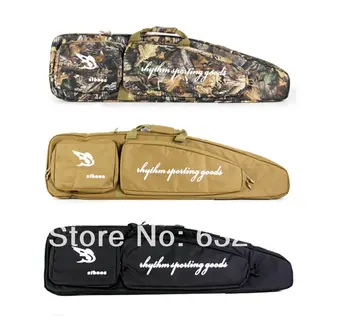 

900D Oxford fabric 120CM Tactical Airsoft Case Rifle Case Rifle Gun Bag Black/Leaf/Tan 3Colors