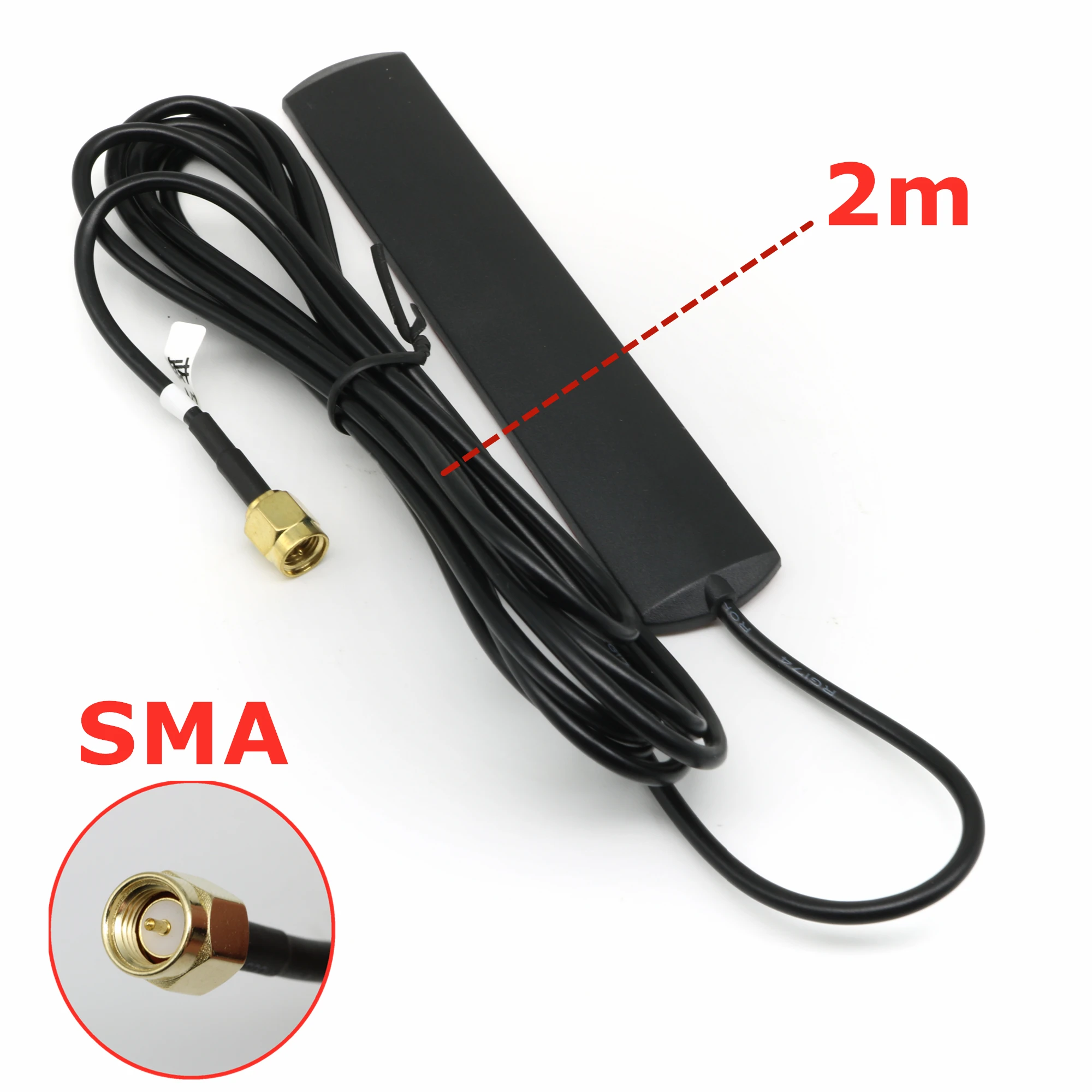 Автомобильная антенна 2 4G WIFI коммутационная Bluetooth Антенна SMA интерфейс автомобиля