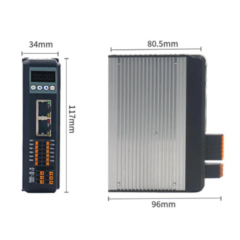 Новый цифровой шаговый Драйвер EtherCAT bus 2DM556 EC контроллер для 57/60 двухфазный