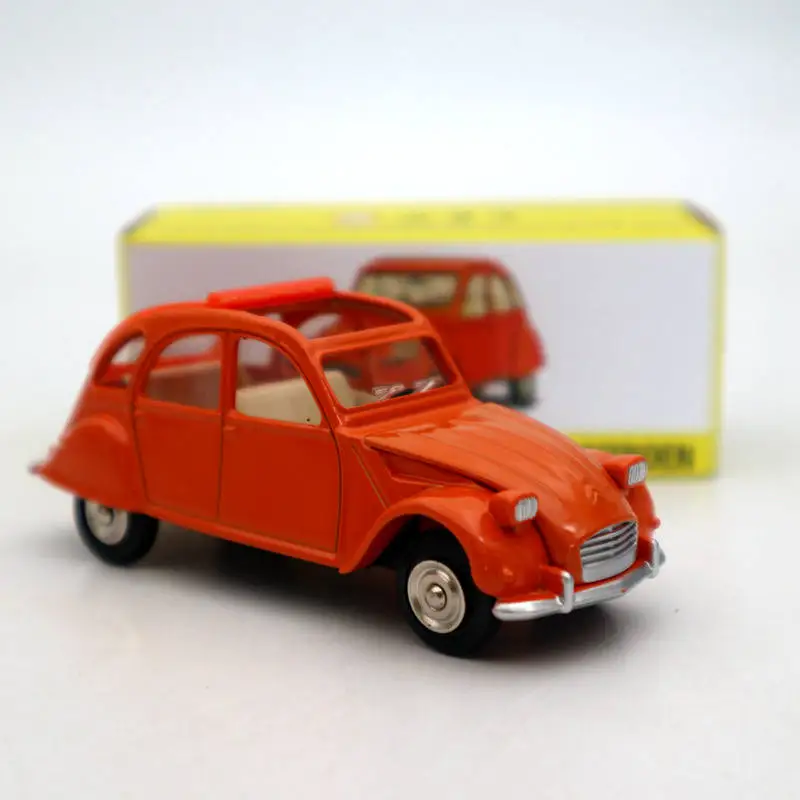 Атлас 1:43 Dinky toys 011500 2CV Citroen Diecast Автоматическая коллекция моделей