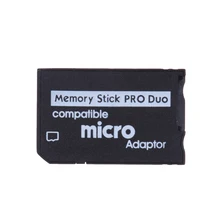 ذاكرة صغيرة عصا برو الثنائي قارئ بطاقات جديد مايكرو SD TF إلى MS بطاقة محول ل MS برو الثنائي قارئ بطاقات