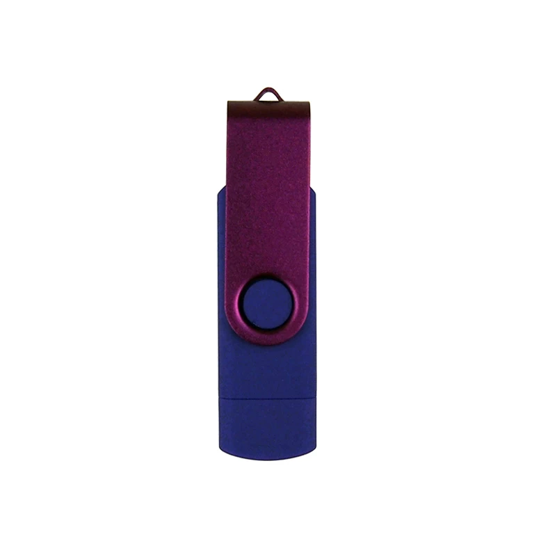 Purple OTG USB 3.0 Более 10 шт. бесплатный логотип) Micro USB накопитель 3,0 Flash Bellek Photo Stick Pendrive 64GB 32GB 16GB 8GB Disk Real Capactiy устройство хранения - Цвет: Purple OTG USB 3.0