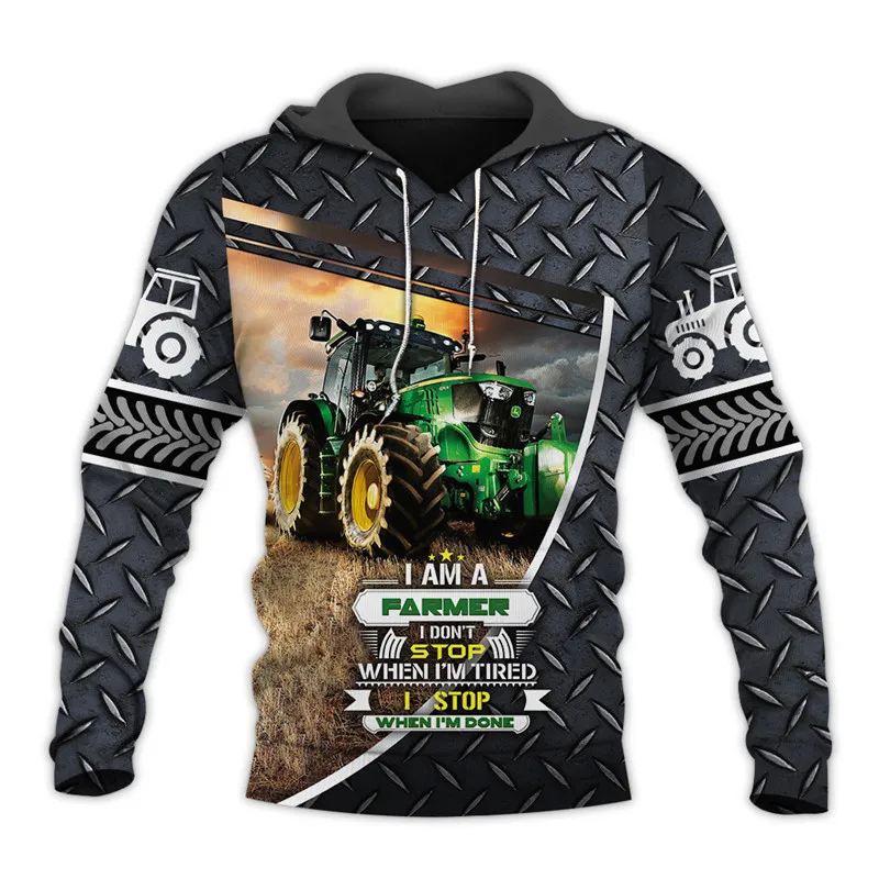 

Autumn New Design Beautiful Tractor Costume Unisex Fashion Casual 3D All Over Printed Hoodie/Sweatshirt/Zip Up Hoodie