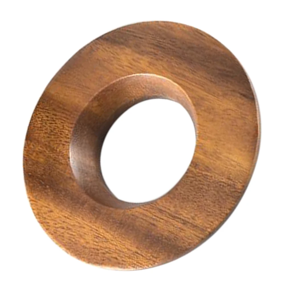 Wooden Filter Stand - Coffee Dripper Bracket - Pour Over Cone Drip Holder - Tea Leaf Filtering- Wood, Brown