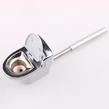 Модель унитаза металлические трубы табачные трубы табак/курительные трубы Подарочная мельница дым для кальяна размельчитель аксессуары 3,34x1,76x1,37 дюймов