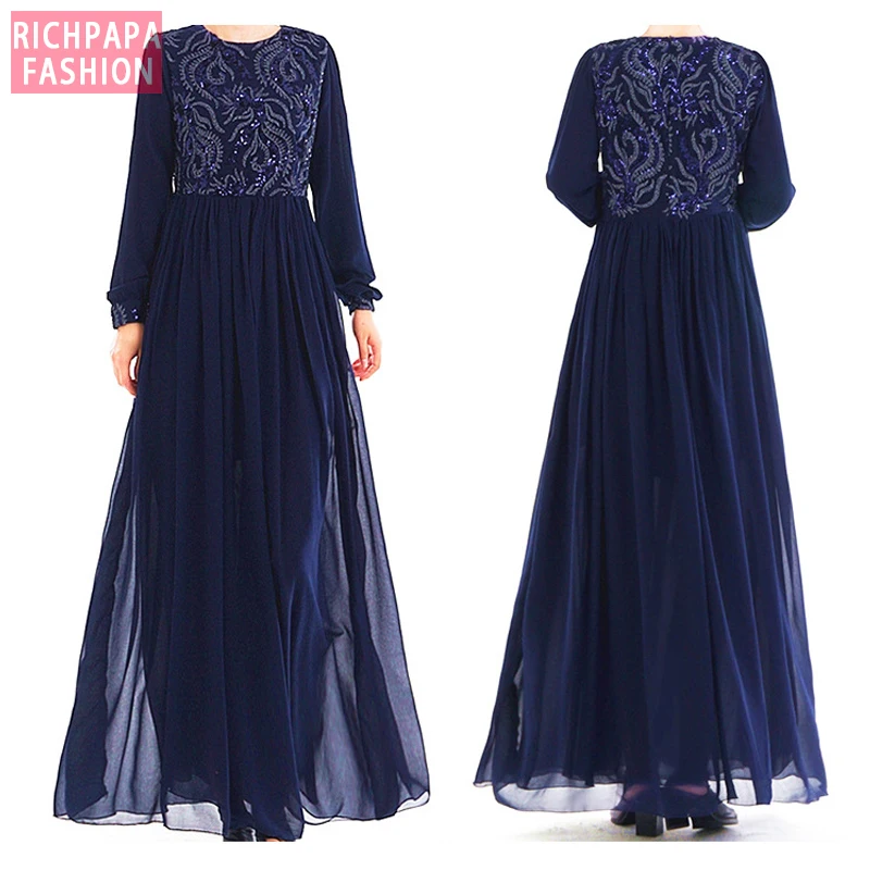 Vestido Sequin арабский абайя Дубай мусульманский хиджаб платье Турция Кафтан Sukienki для женщин Jurkjes кафтан Marocain халат Musulmane платья