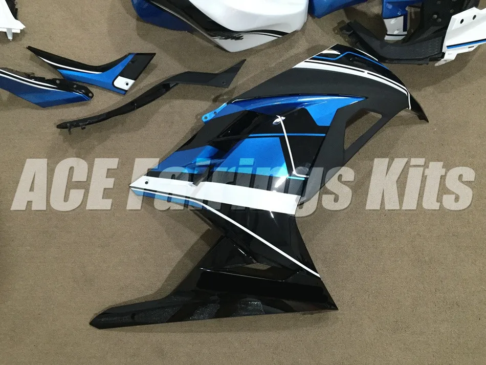 Топ ABS полный обтекатель для Kawasaki Ninja300 EX300 300R 2013 13 14 15 16 обтекатели комплект+ крышка бака Небесно-Голубой