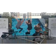 P4 наружный светодиодный фонарь, rgb дисплей 512X512 мм алюминиевое литье шкаф P4 полноцветная светодиодная панель видео настенный рекламный экран