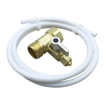 

Metal RV Accessory Tools Connection Pump Converter Faucet Adapter Replacement With Hose 1/2" Practical Winterizing 3 Way Home