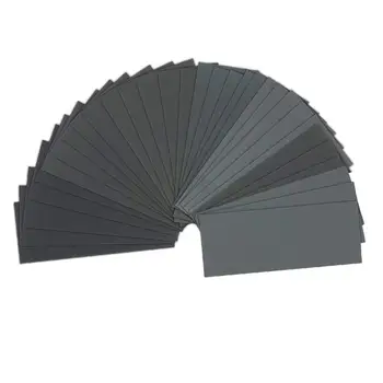 

Sandpaper, 90 Pcs 400 to 3000 Grit Wet Dry Sandpaper Assortment 9x3.6 Inch for Automotive Sanding - Wood Furniture Finishing - W