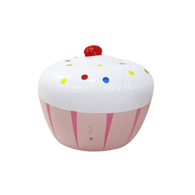 Children Birthday Party Game Activities Inflatable Cake Stage Performance Decoration Props Kids Water Park Playing Toy 4