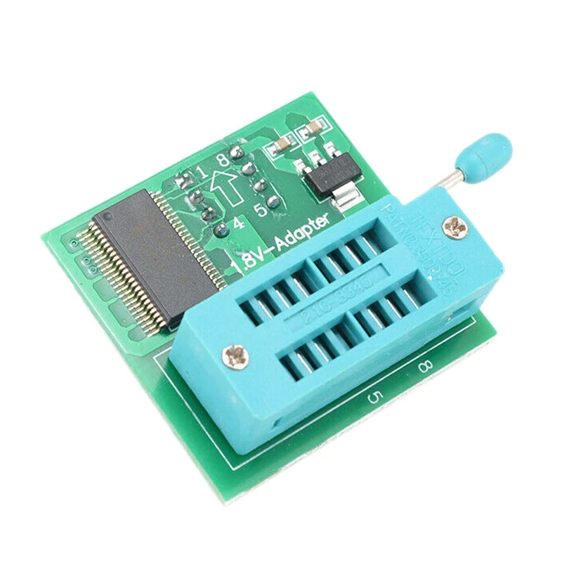 Usb программатор Ch341A+ Soic8 зажим+ 1,8 V адаптер+ Soic8 адаптер