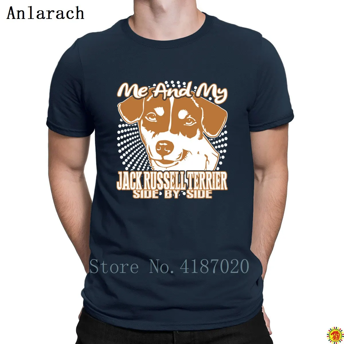 

Jack Russell Terrier T-Shirts Top Quality Summer Websites Funny Tshirt For Men Crew Neck Pop Top Tee Family Printed