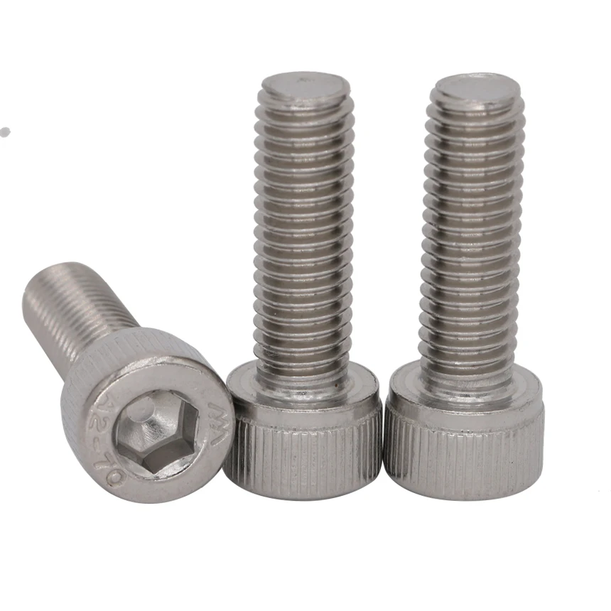 M10 Aluminum alloy screw hex socket cap head bolt hexagon screws 16-80mm Length 