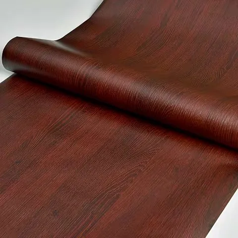 Self adhesive ПВХ деревянные обои для кухни пленки Восстановленный стол Шкаф Дверь мебель для домашнего офиса Декор стикер стены - Цвет: Self adhesive